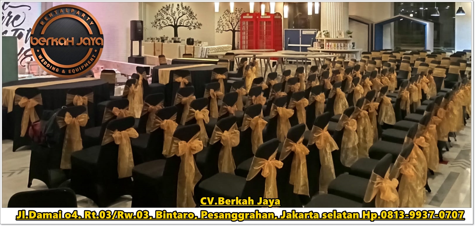 Pusat Jasa Sewa Kursi Pernikahan Jakarta