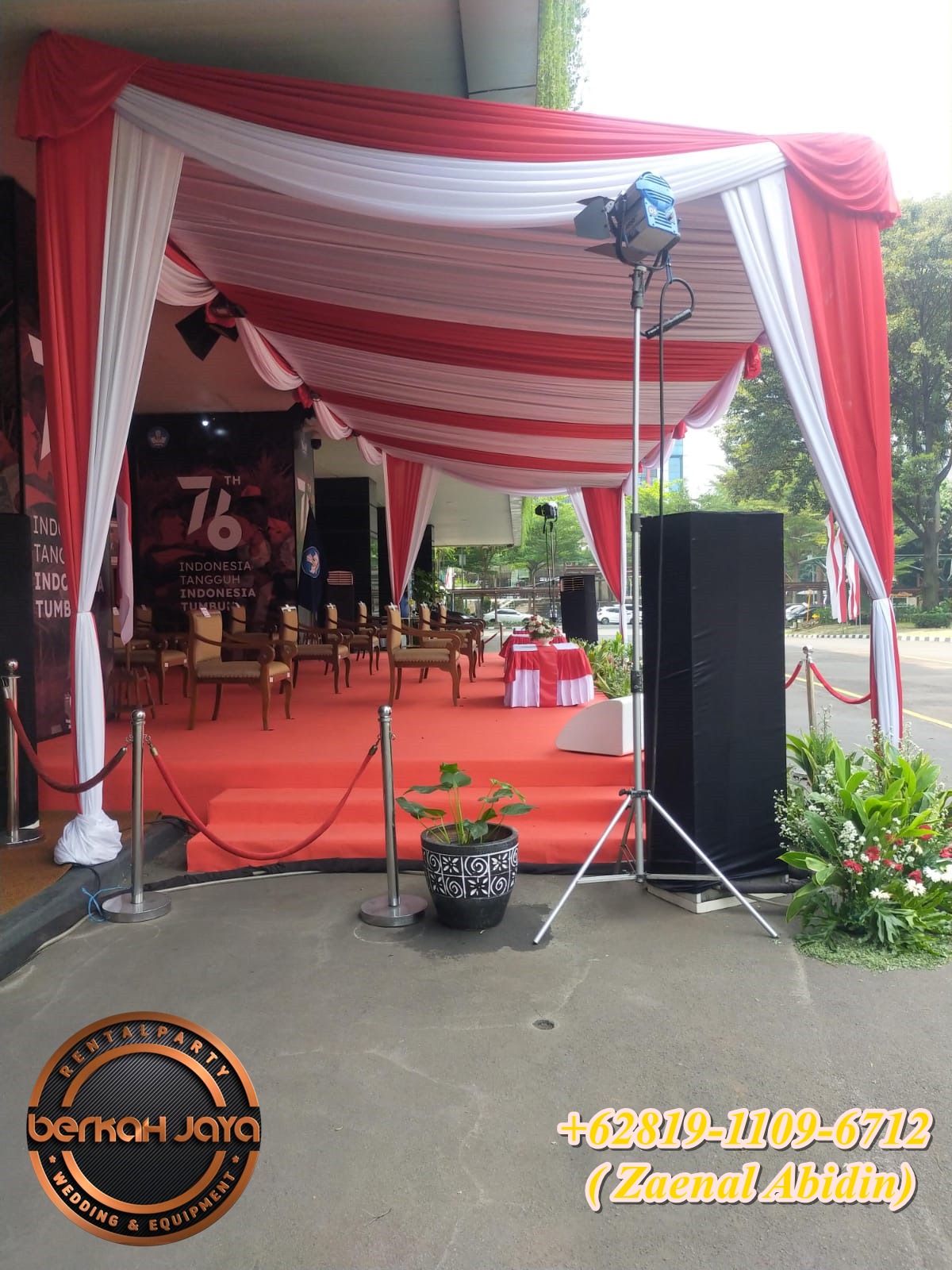 Sewa Tenda Merah Putih Tanah Abang Jakarta Pusat 3482