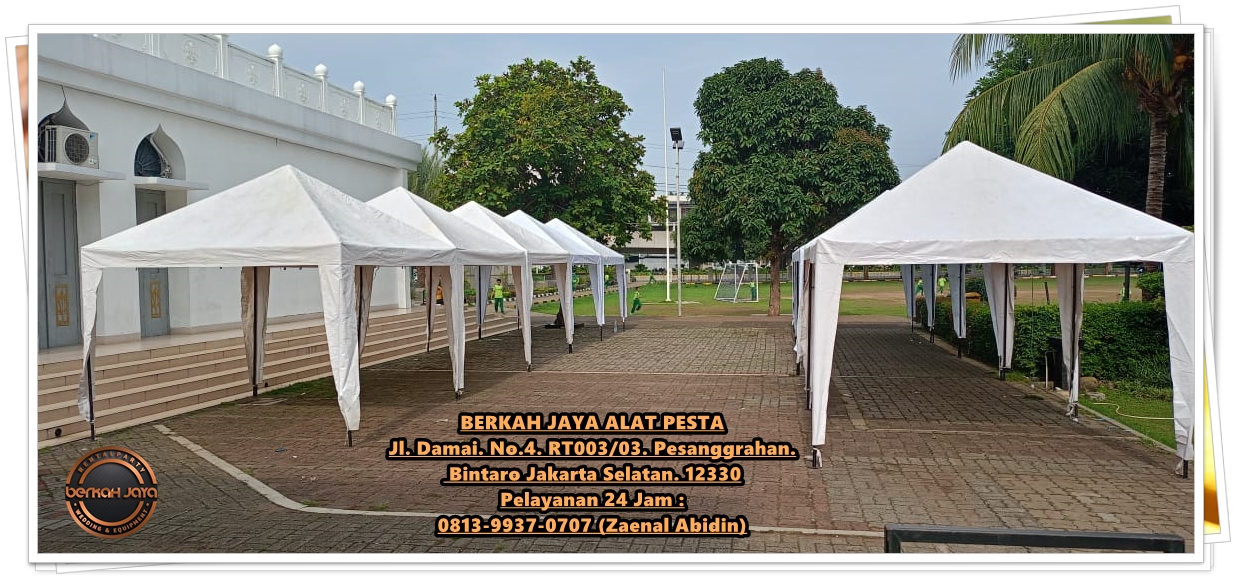 Layanan Sewa Tenda Bazar Daerah Tangerang Selatan Promo Special