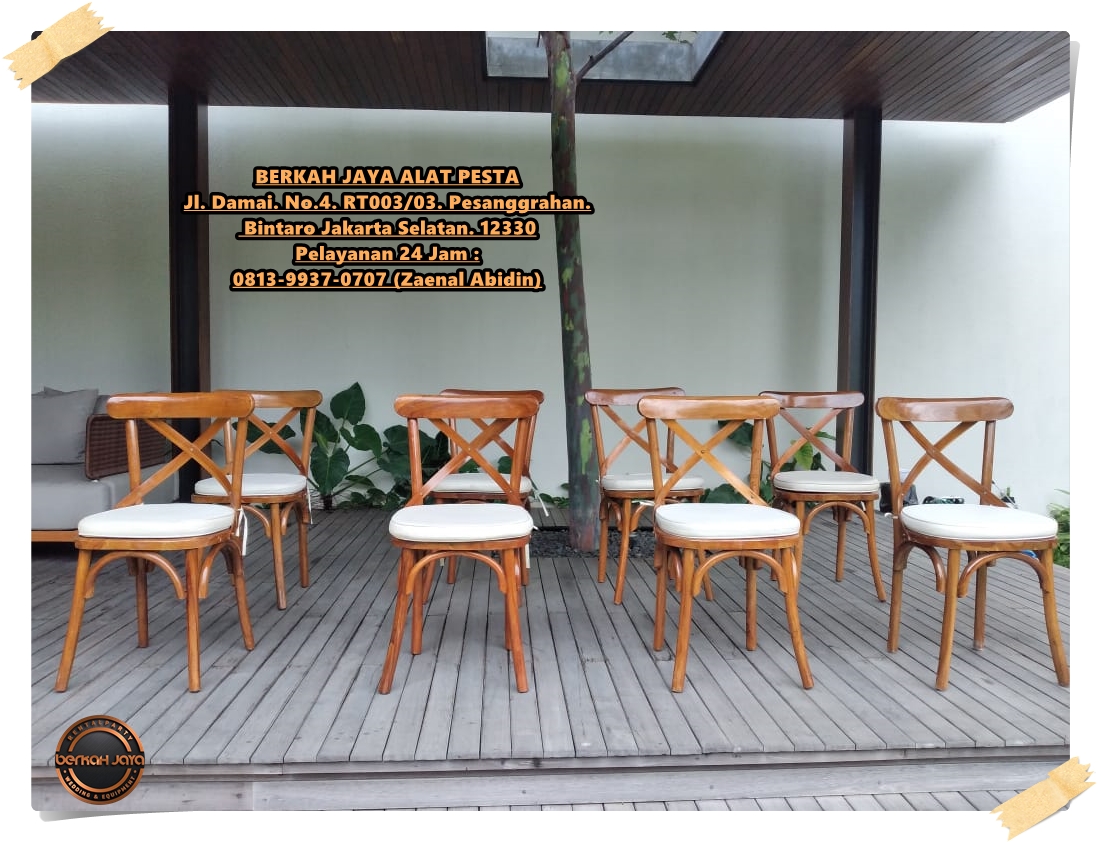 Pusat Rental Crossback Chairs Daerah Terdekat Karawaci Tangerang