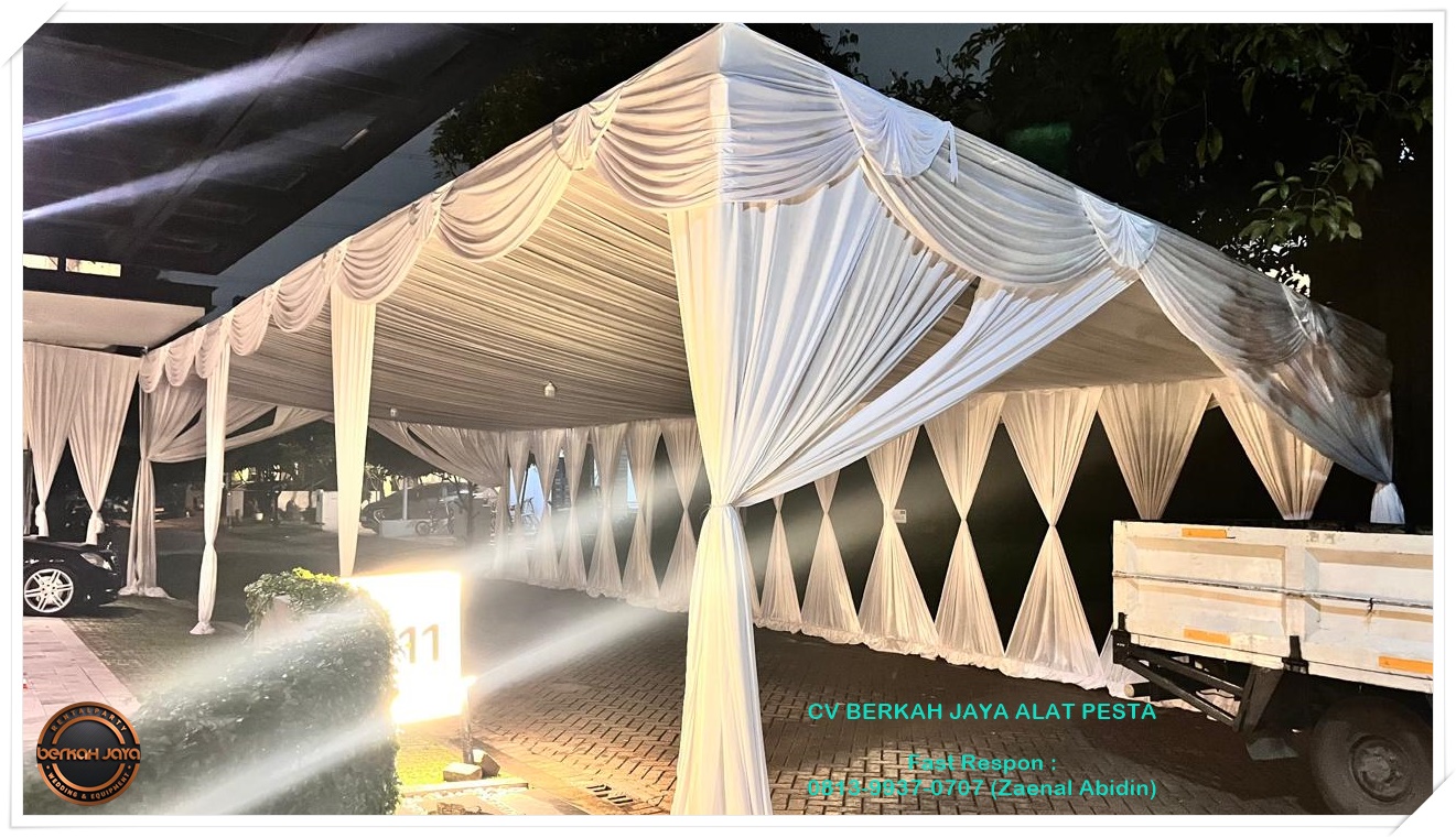 Rental Tenda Bazar Atau Cafe Tenda Kerucut Dan Roder Di Jakarta Selatan