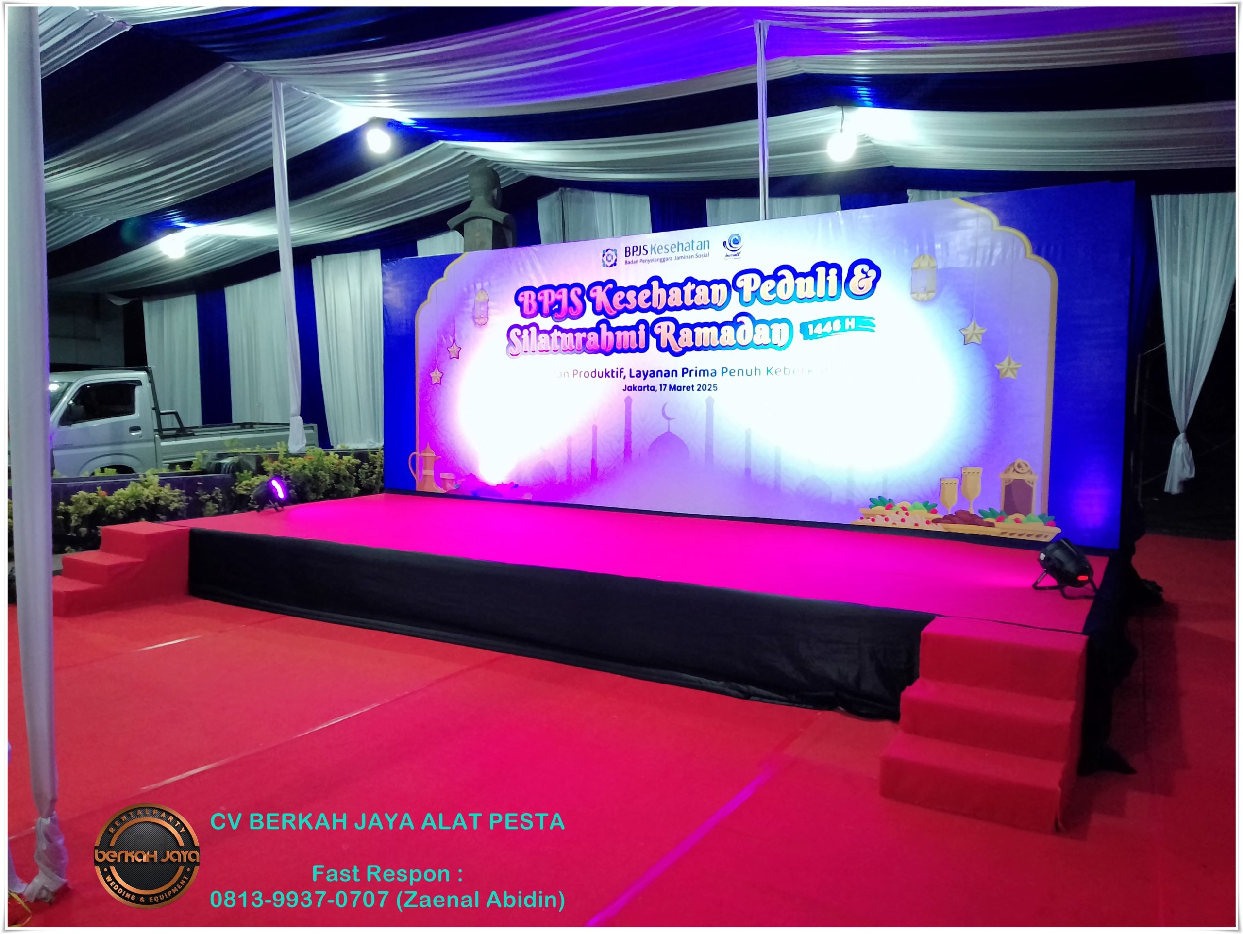 Jasa Sewa Panggung Dan Backdrop Customize Di Jakarta Selatan