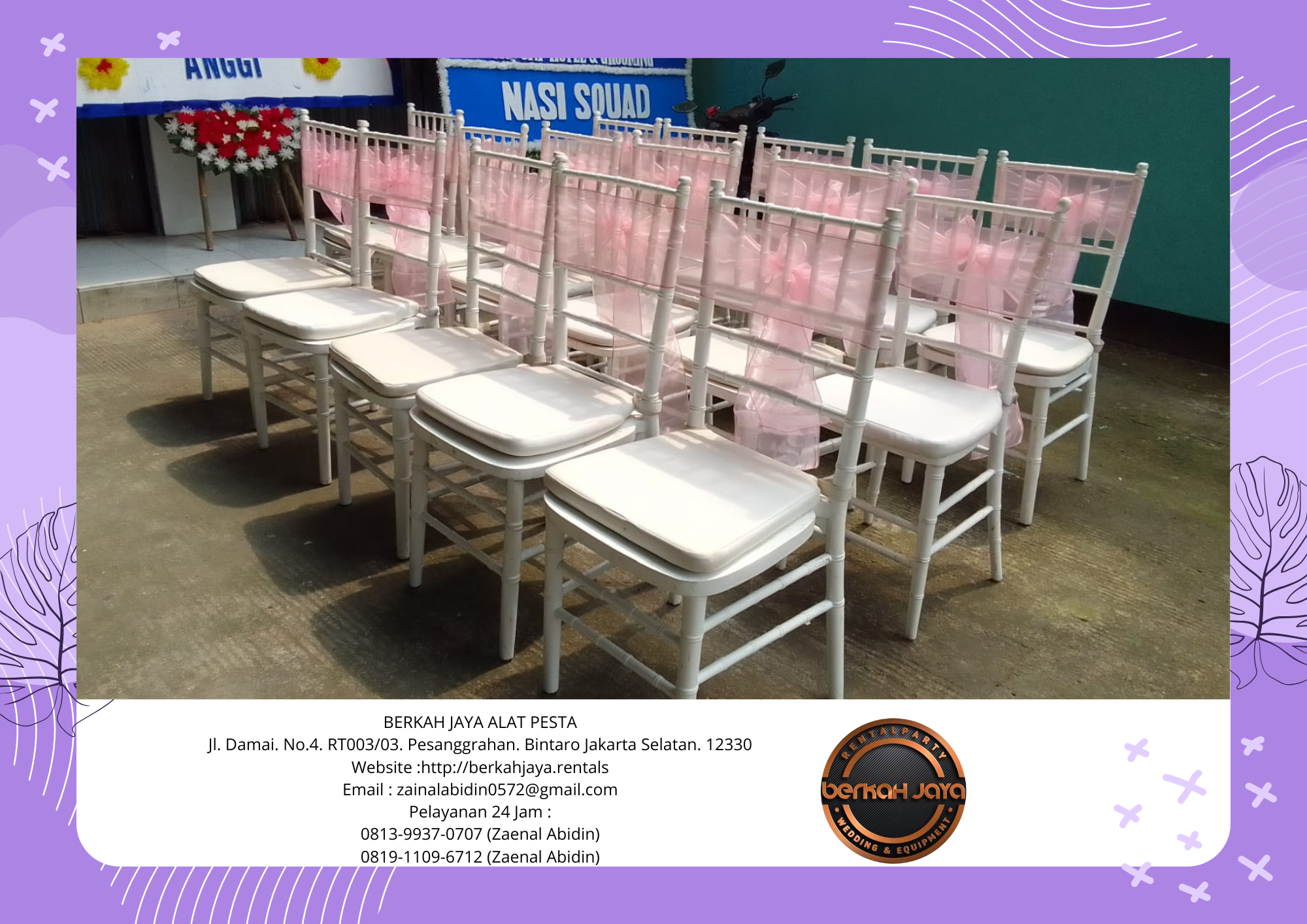 Rental Meja Barstool Meja Ibm Dan Kursi Tiffany Jakarta Selatan