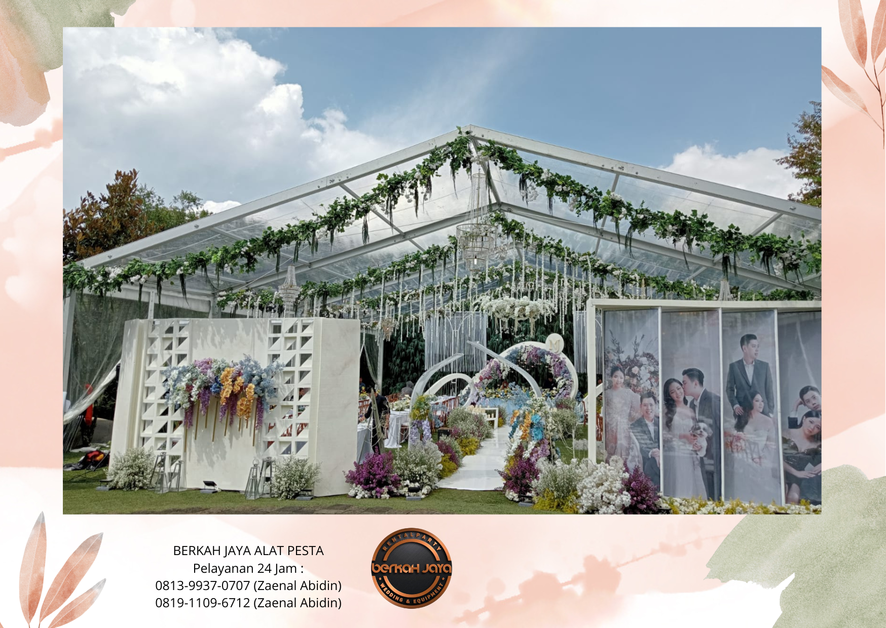 Rental Tenda Roder Transparan Untuk Wedding Di Jakarta