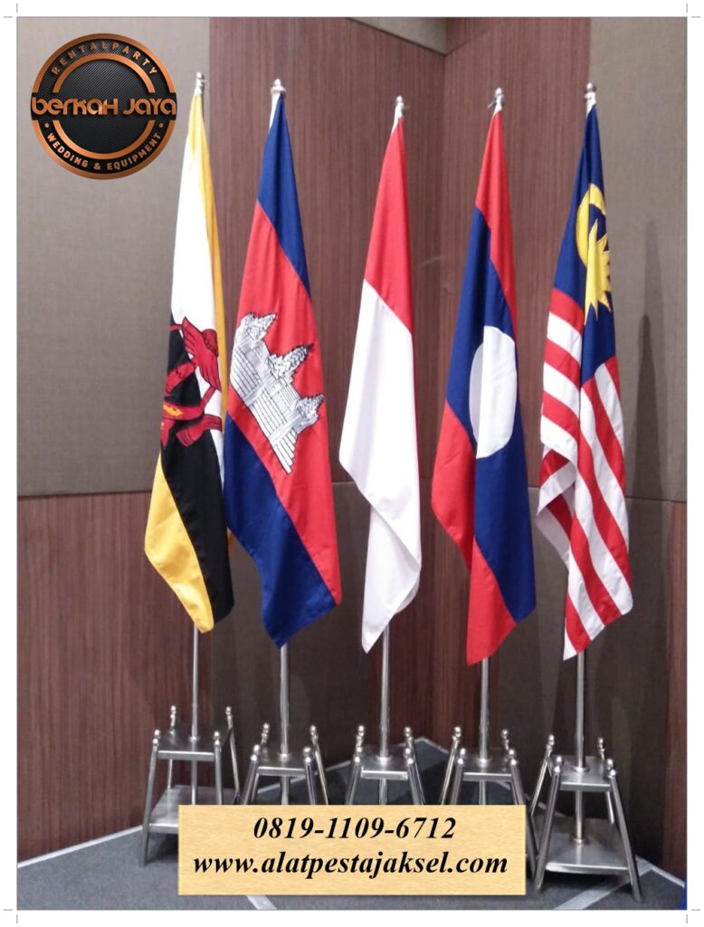Sewa Tiang Bendera Stainless Daerah Jakarta Selatan