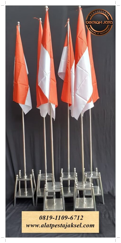 Sewa Tiang Bendera Stainless Daerah Jakarta Selatan