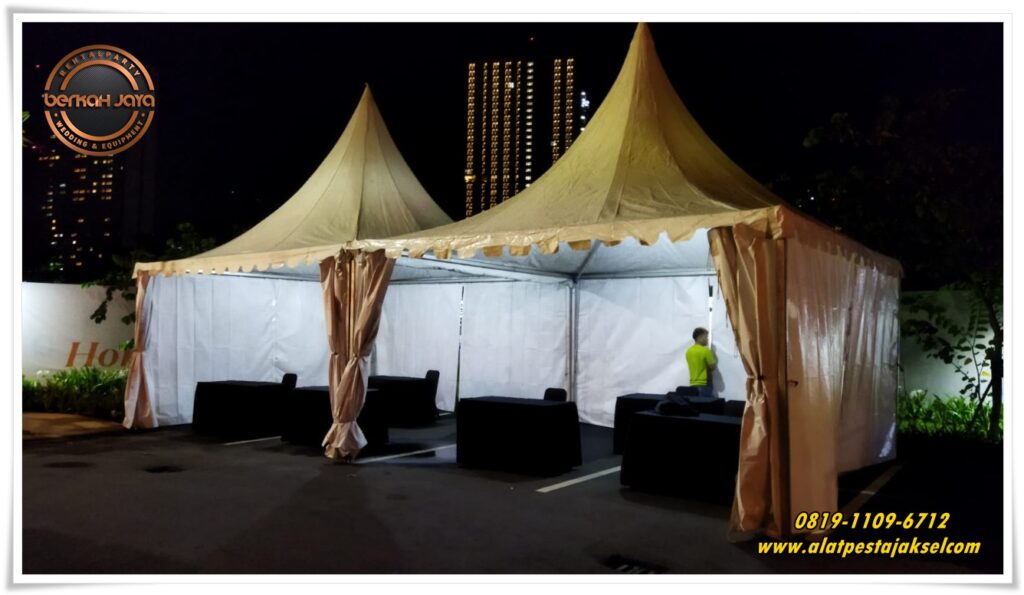 Pusat Sewa Tenda Kerucut Outdoor Untuk Acara Bazar