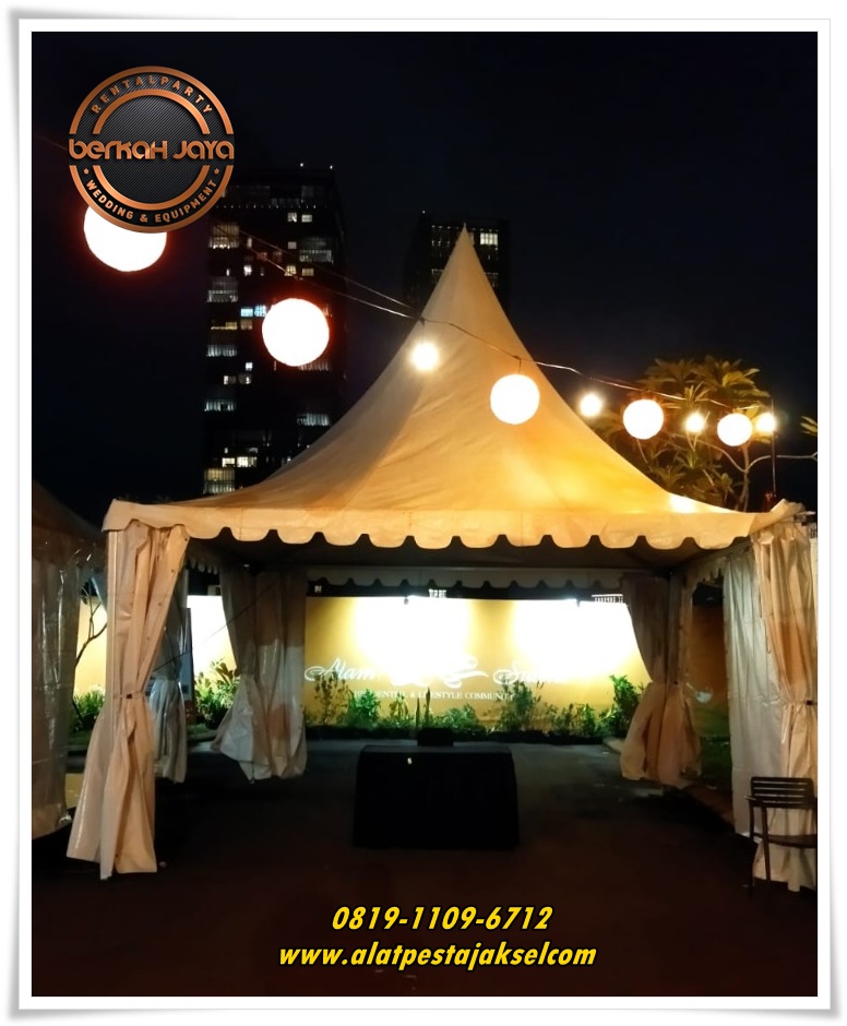 Pusat Sewa Tenda Kerucut Outdoor Untuk Acara Bazar