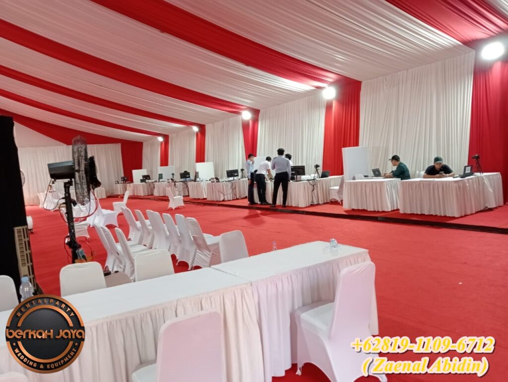 Sewa Tenda Merah Putih Terbaik Gambir Jakarta Pusat