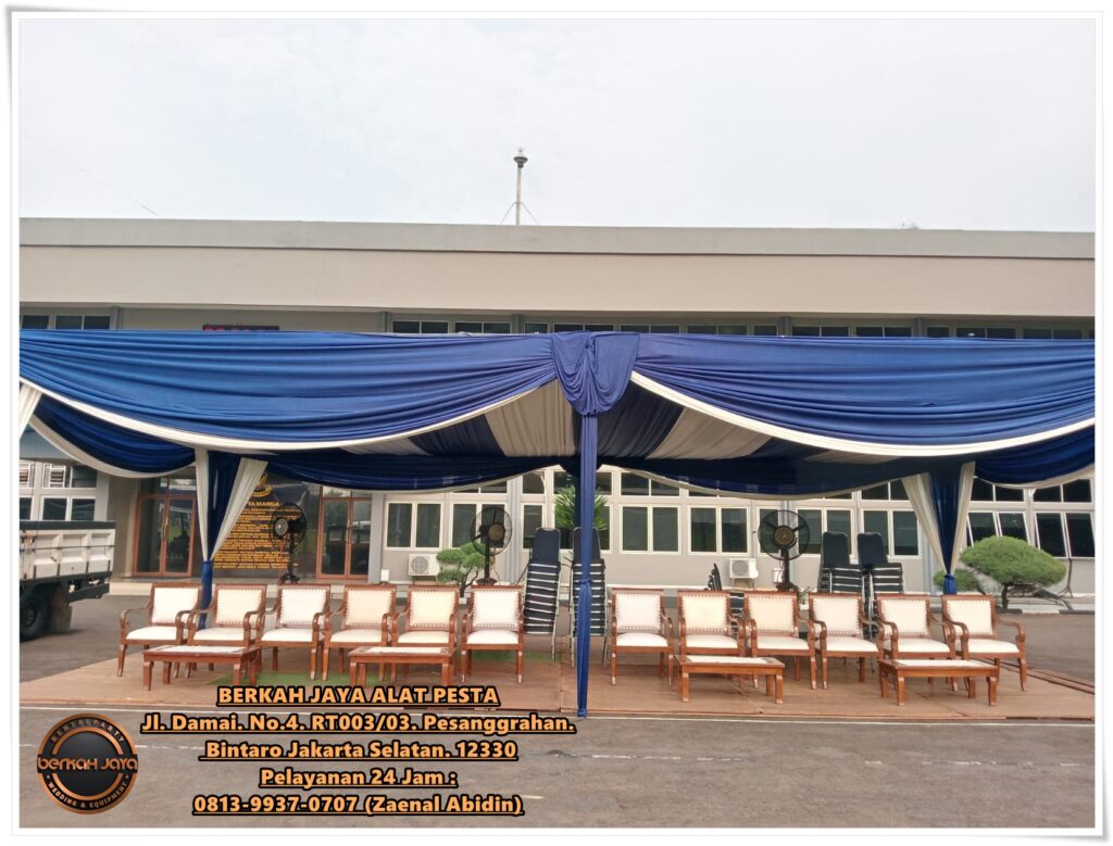 Sewa Tenda Dan Kursi Meja VIP Kayu Area Jakarta Selatan