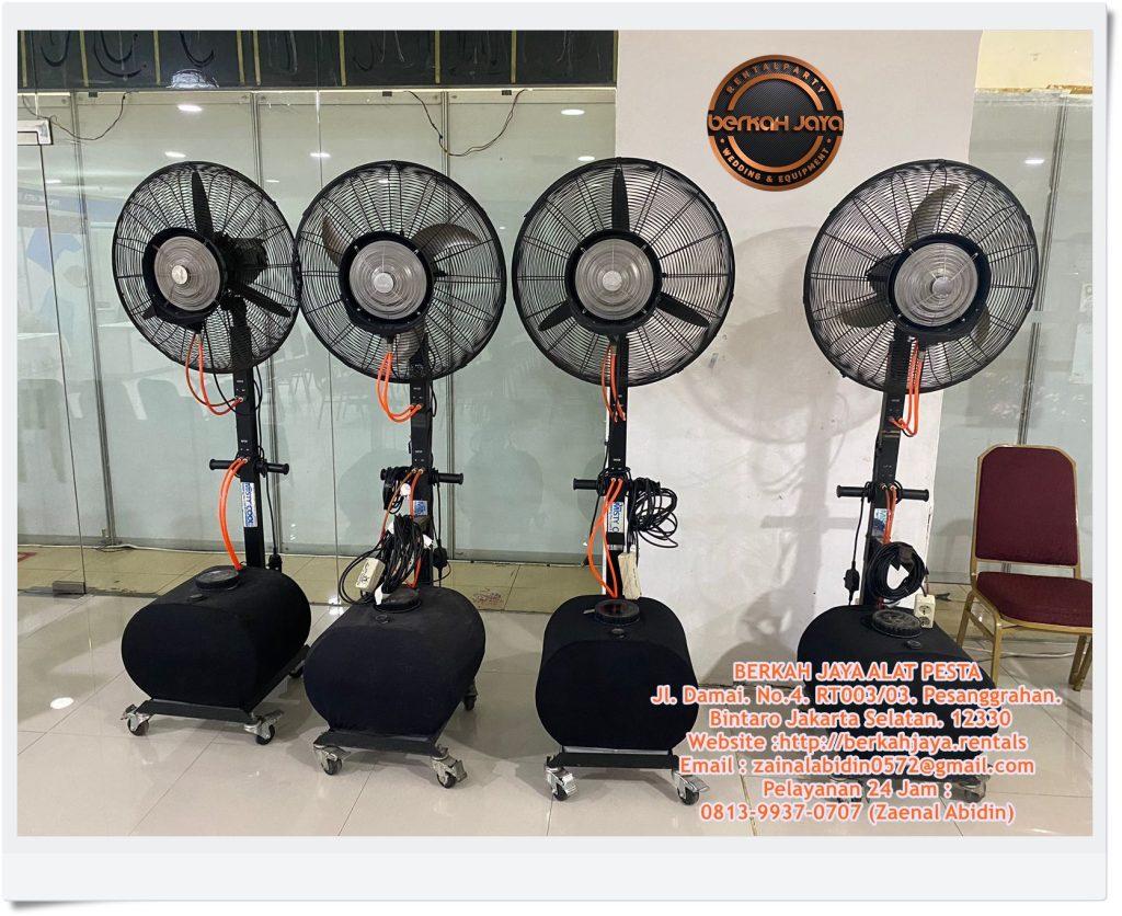 Sewa Air Cooler Bundar Dan Blower Misty Fan Area Jakarta Selatan