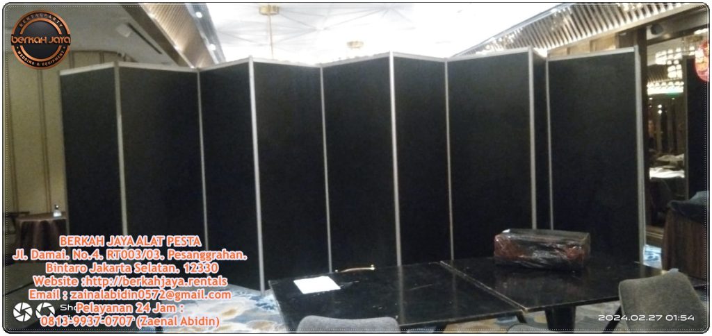 Sewa Skat Partisi Kamar Hitam Dan Putih Area Terdekat Jakarta Selatan