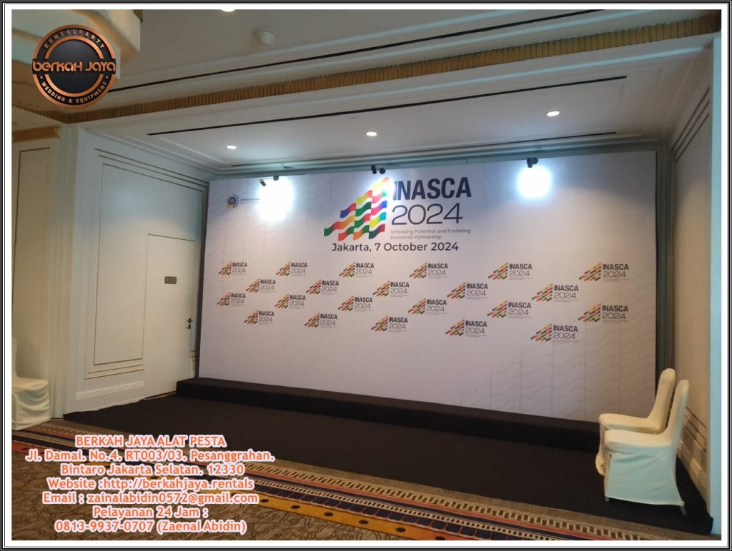 Jasa Sewa Backdrop Murah Beragam Ukuran Area Jakarta Selatan