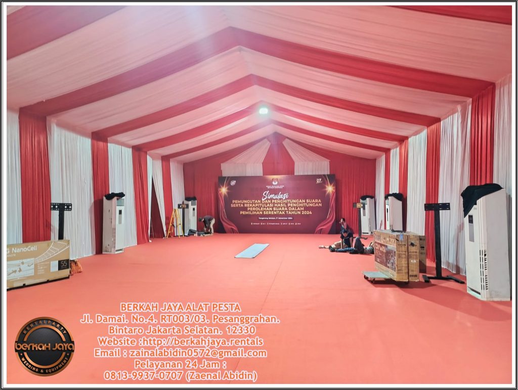 Jasa Penyewaan Tenda Hanggar Wilayah Jakarta Pelayanan 24 Jam