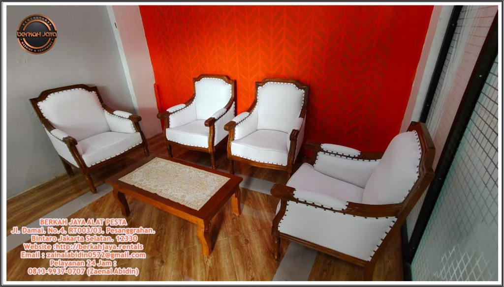 Tempat Sewa Kursi VIP Kayu Loui Daerah Jakarta Kualitas Kokoh