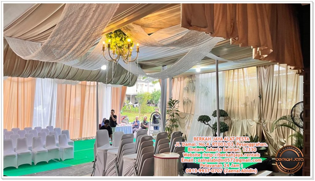 Jasa Penyewaan Tenda Pernikahan Dekorasi Model Terbaru 2025 Daerah Jakarta
