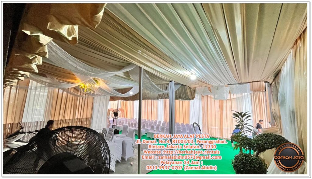 Jasa Penyewaan Tenda Pernikahan Dekorasi Model Terbaru 2025 Daerah Jakarta