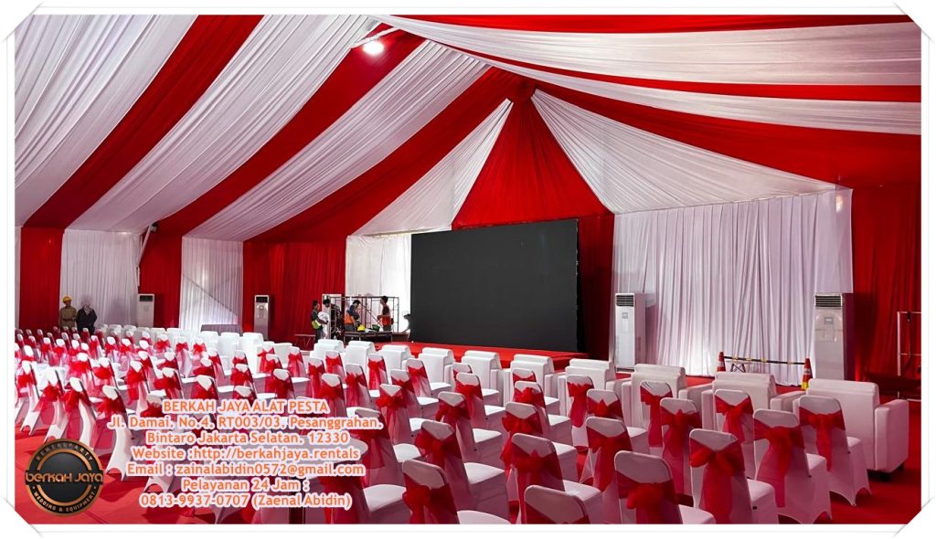 Sewa Meja Kursi Tenda Promo Special Akhir Tahun Area Jakarta Selatan