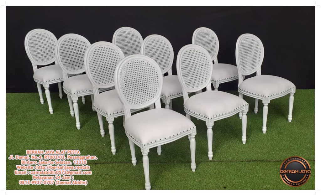 Jasa Penyewaan Kursi Raffles Rustic Model Elegan Area Jakarta