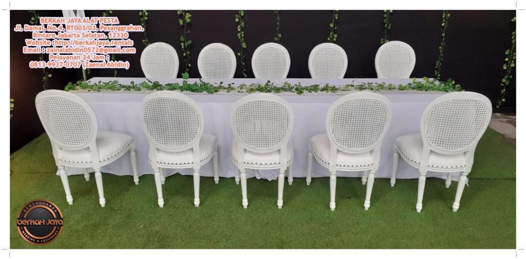 Jasa Penyewaan Kursi Raffles Rustic Model Elegan Area Jakarta
