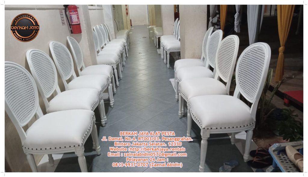 Jasa Penyewaan Kursi Raffles Rustic Model Elegan Area Jakarta