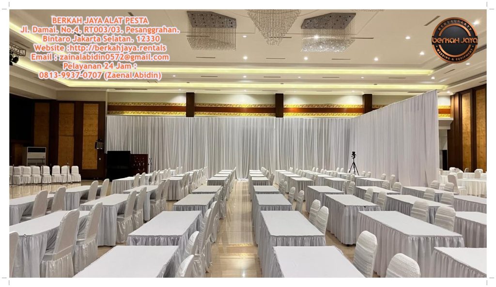 Sewa Kursi Meja Dan Tirai Filamin Di Jakarta Selatan