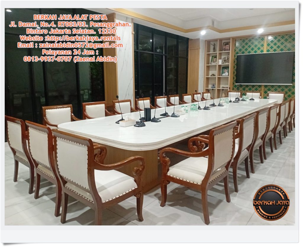 Rental Kursi VIP Kayu Area Jakarta Timur Terbaru 2025