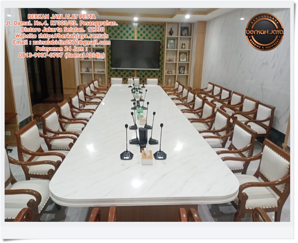 Rental Kursi VIP Kayu Area Jakarta Timur Terbaru 2025