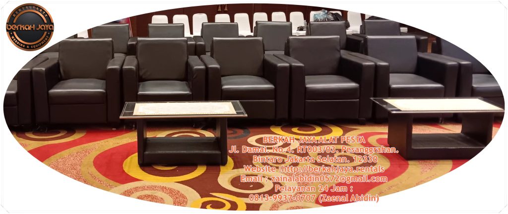 Sewa Sofa Hitam Dan Putih Type Single Di Jakarta Selatan Elegan Nyaman Dan Harga Terbaik