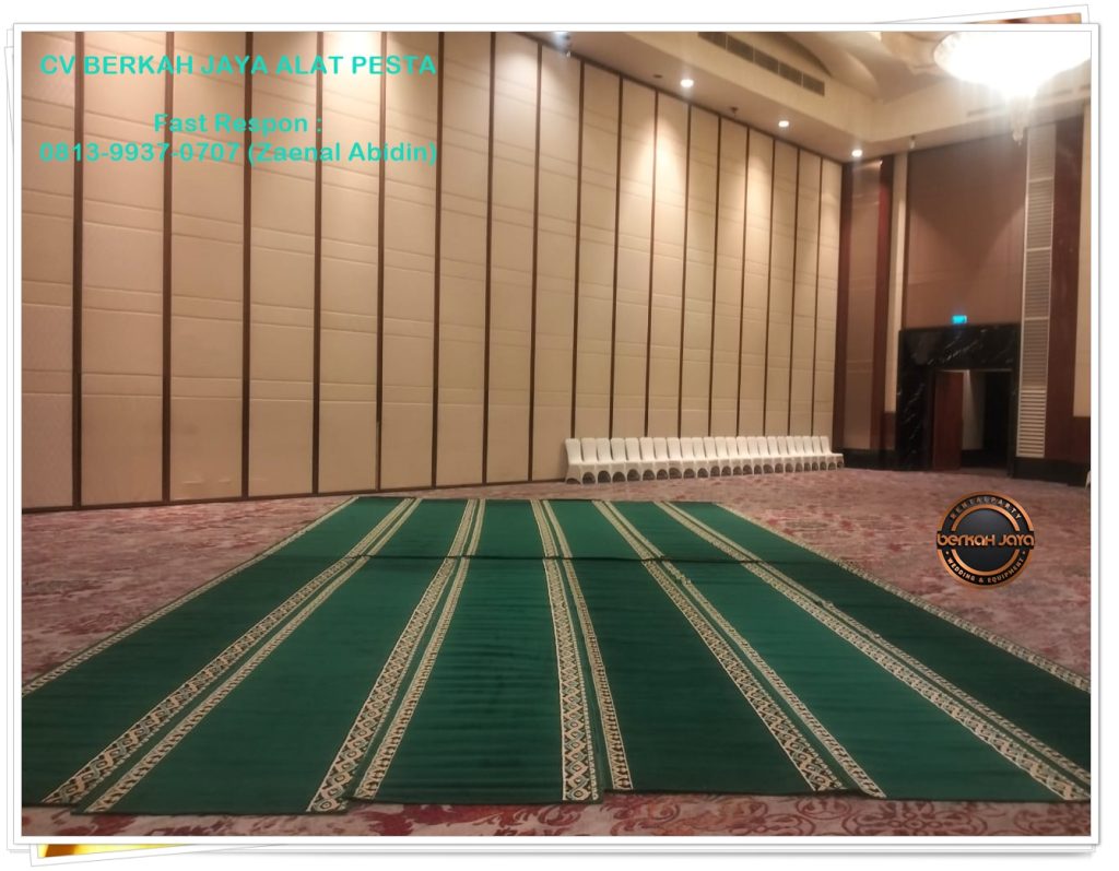 Pusat Sewa Karpet Sajadah Mushola Atau Masjid Hijau Di Jakarta