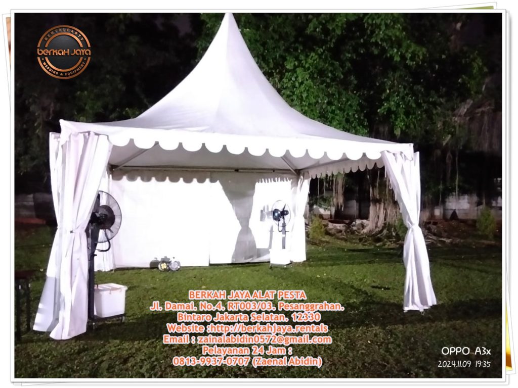 Jasa Sewa Tenda Posko Mudik Area Jabodetabek Kerangka Kokoh Siap Setting