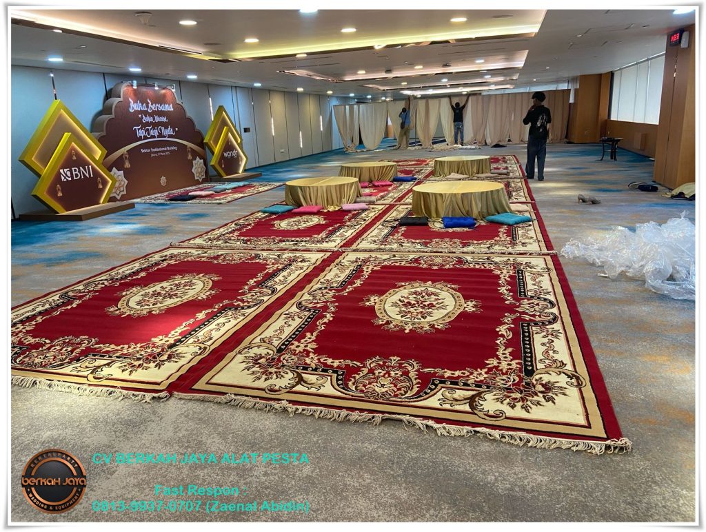Sewa Karpet Permadani Dan Meja Lesehan Area Jakarta Bukber 2025