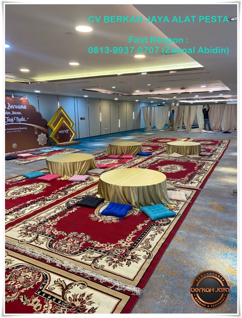 Sewa Karpet Permadani Dan Meja Lesehan Area Jakarta Bukber 2025
