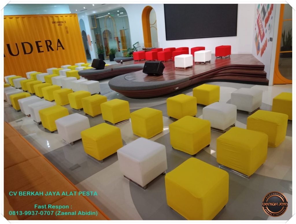 Tempat Penyewaan Sofa Puff Empuk Area Jakarta Kualitas Terbaik