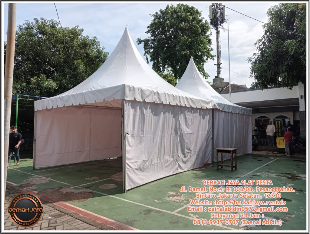 Jasa Sewa Tenda Posko Mudik Area Jabodetabek Kerangka Kokoh Siap Setting