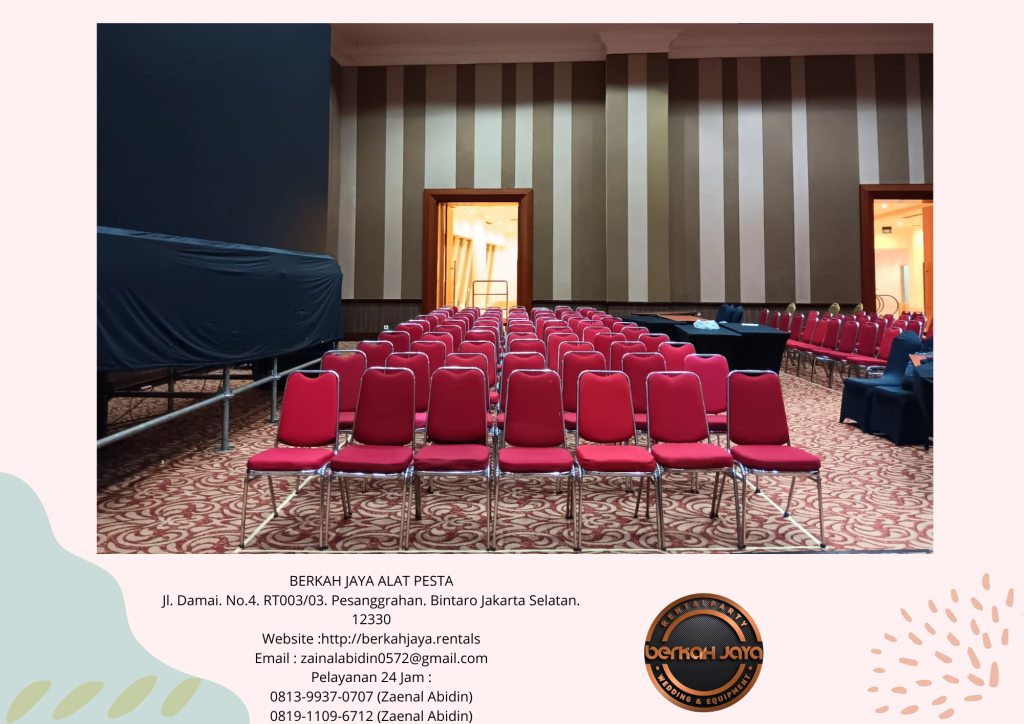 Pusat Sewa Kursi Event Futura Di Area Bogor Kualitas Premium