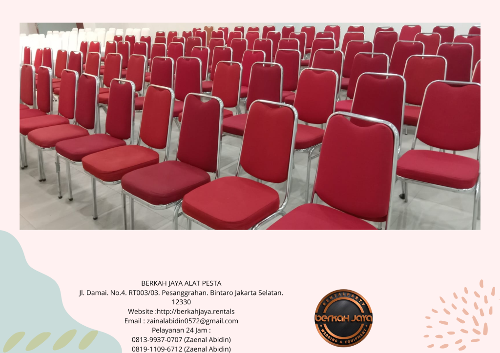 Pusat Sewa Kursi Event Futura Di Area Bogor Kualitas Premium