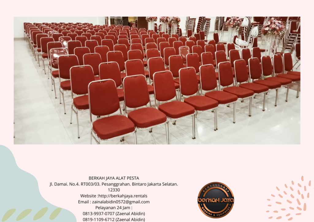 Pusat Sewa Kursi Event Futura Di Area Bogor Kualitas Premium