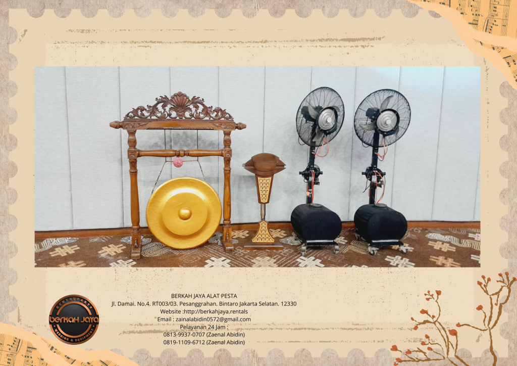 Sewa Gong Dan Podium Peresmian Di Wilayah Jakarta Selatan