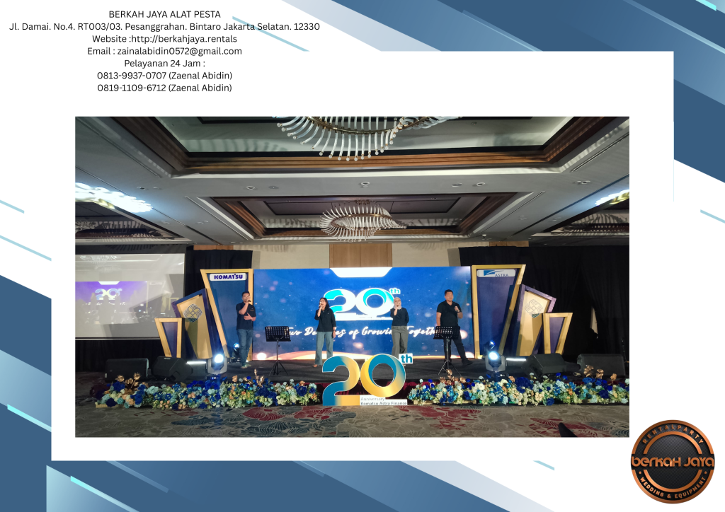 Sewa Kursi Meja Tenda Panggung Dan Backdrop Di Jakarta Selatan