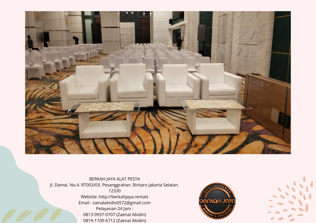 Tempat Penyewaan Sofa Single Seater Di Area Cikarang Model Terbaru