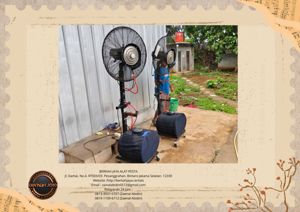 Tempat Sewa Misty Fan Blower Di Wilayah Jakarta Kualitas Premium