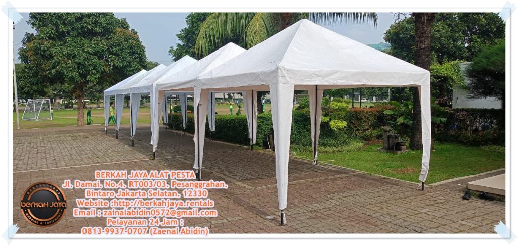 Sewa Tenda Kerucut Dan Tenda Bazar Cafe Di Jakarta
