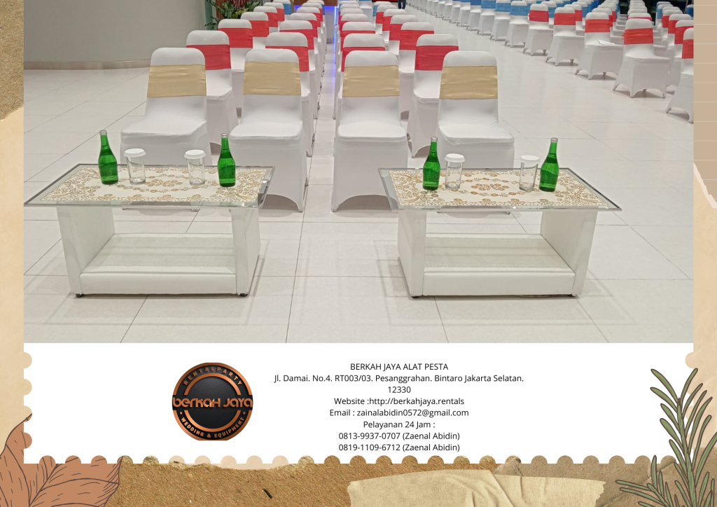 Pusat Sewa Kursi Event Futura Di Area Jakarta Pusat Kualitas Top