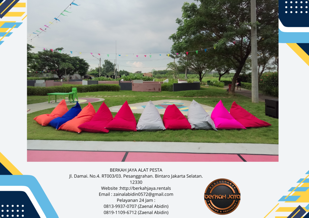 Sewa Bean Bag Empuk Di Area Jakarta Pusat Harga Terbaru 2025