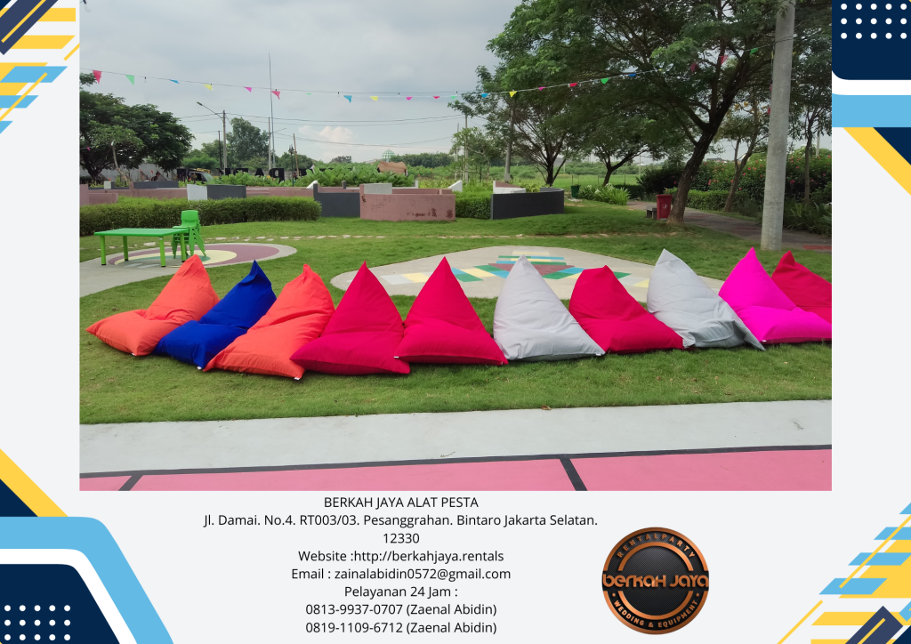 Sewa Bean Bag Empuk Di Area Jakarta Pusat Harga Terbaru 2025