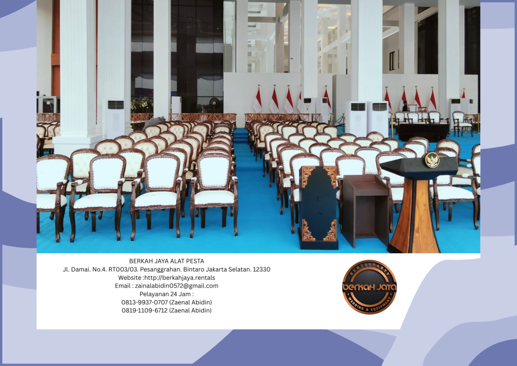 Sewa Kursi VIP Kayu Di Area Jakarta Pusat Fast Respon