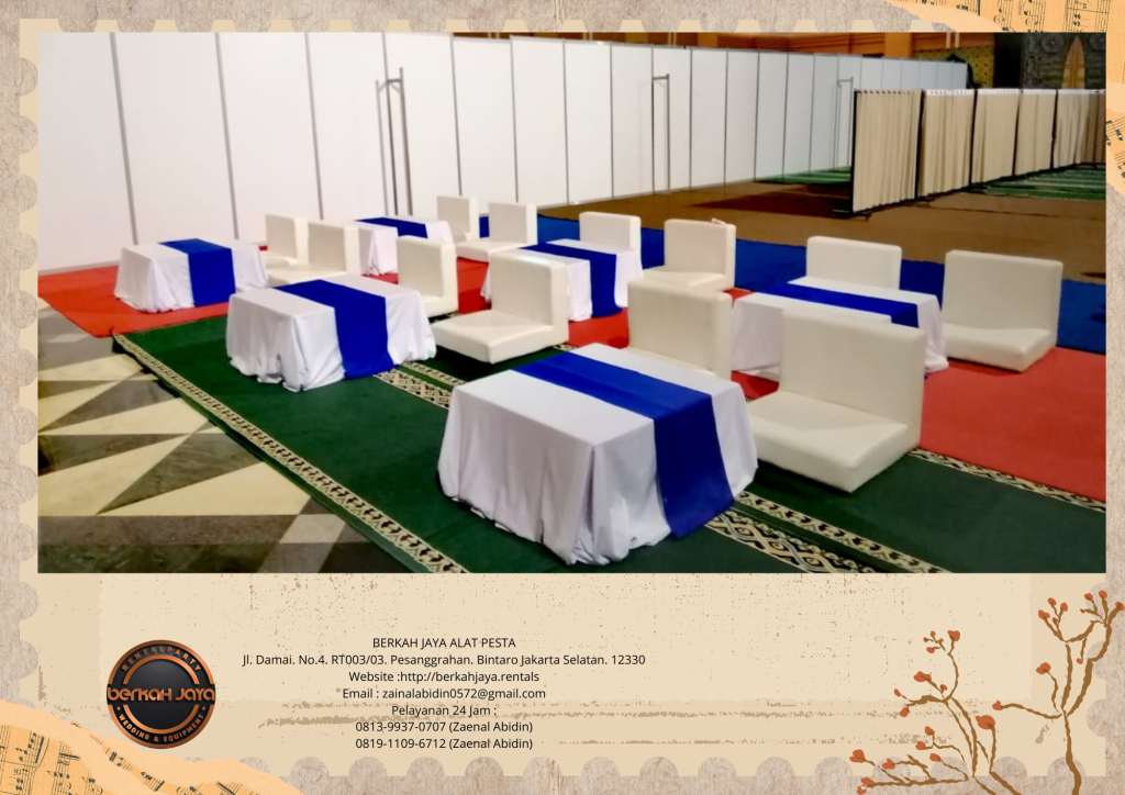 Sewa Meja Lesehan Set Sofa Lesehan Di Area Jakarta Harga Terbaru