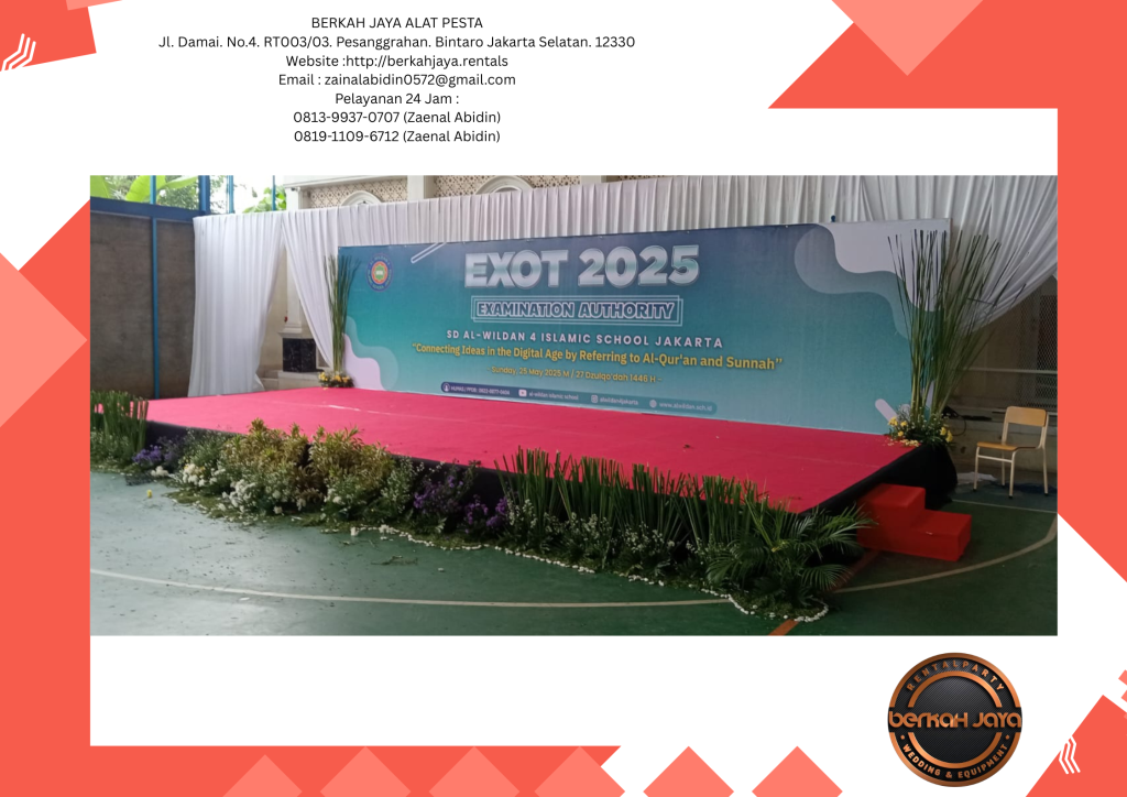 Pusat Sewa Backdrop Dan Panggung Di Jababeka Cikarang Bekasi