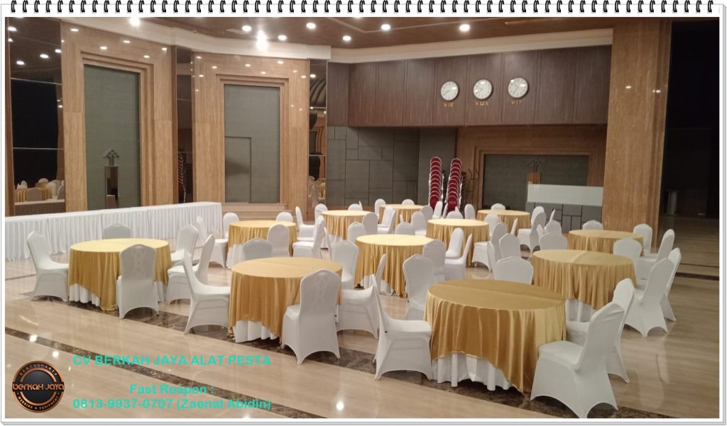 Rental Meja Dan Kursi Cover Aneka Warna Dan Model Di Jakarta
